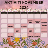 Aktiviti Bulan November 2024